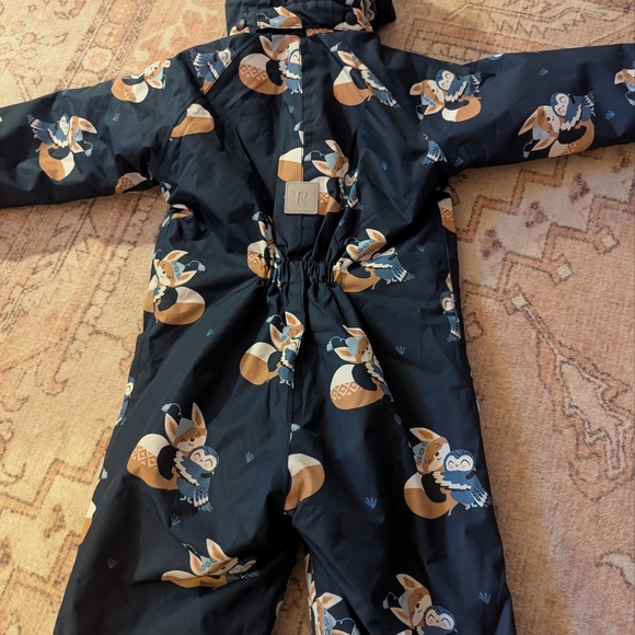 Reima Finland Snowsuit with Animal Print Baby 18-24 Months - Picture 6 of 10